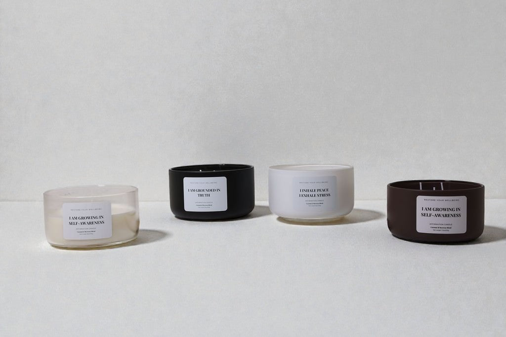 I Am Grounded in Truth – Affirmation Candle Affirmation Candle by Restore Your Wellbeing