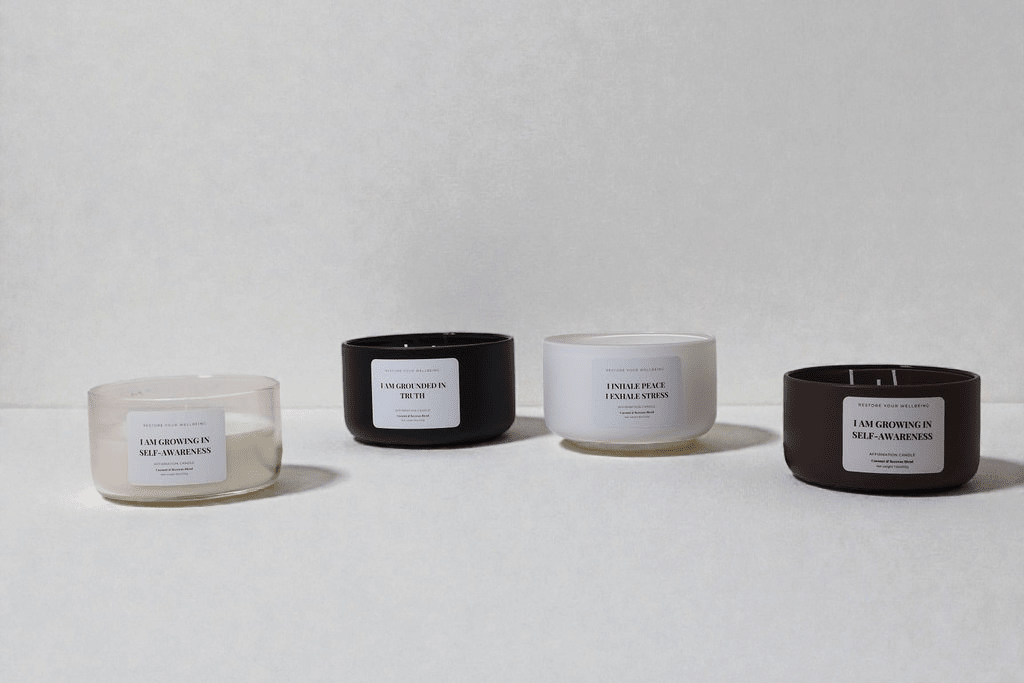 I Am Growing in Self - Awareness – Affirmation Candle Affirmation Candle by Restore Your Wellbeing