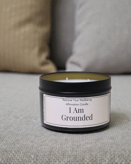 I Am Grounded Affirmation Candle