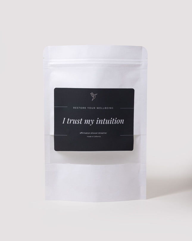 I Trust My Intuition – Lavender & Cedarwood with Menthol Shower Steamer
