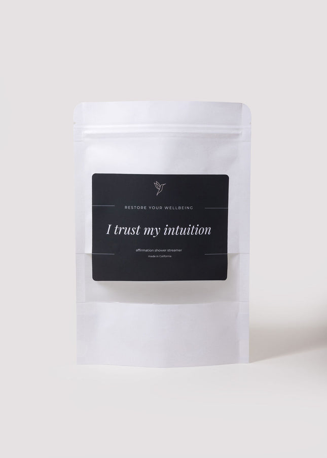 I Trust My Intuition – Lavender & Cedarwood with Menthol Shower Steamer