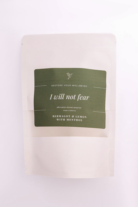 Packaged product with a green label on a white background