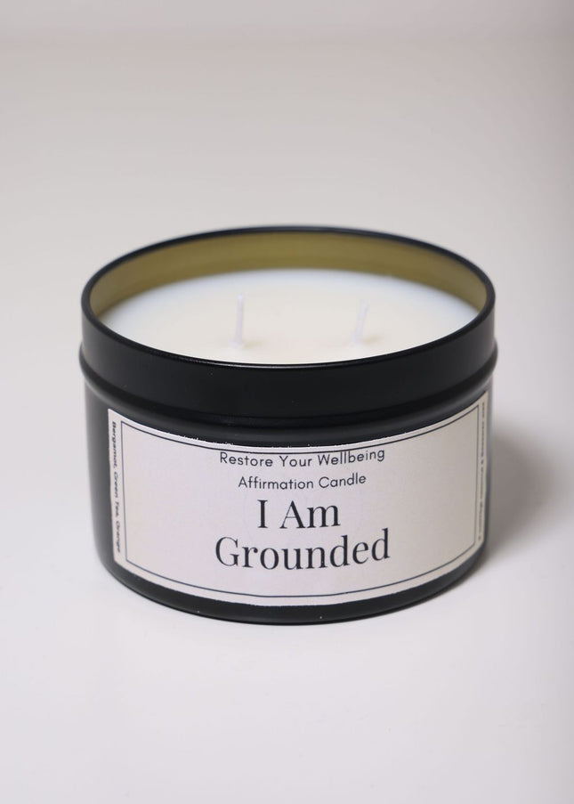 I Am Grounded Affirmation Candle
