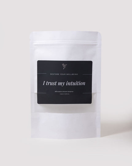 I Trust My Intuition – Lavender & Cedarwood with Menthol Shower Steamer by Restore Your Wellbeing